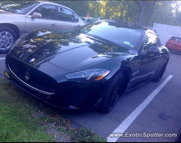Maserati GranTurismo spotted in Boston, Massachusetts