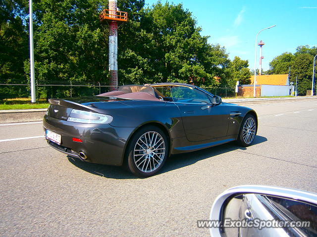 Aston Martin Vantage spotted in Melsbroek, Belgium