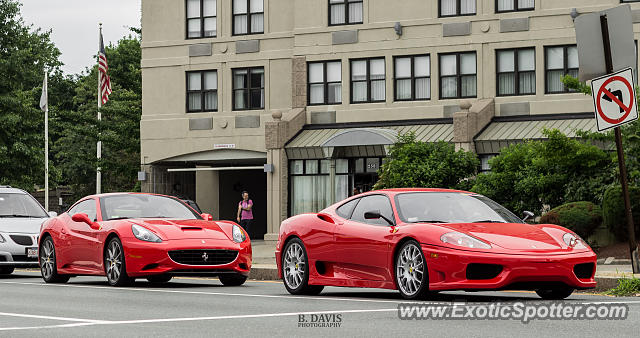 Ferrari California spotted in Somerville, Massachusetts