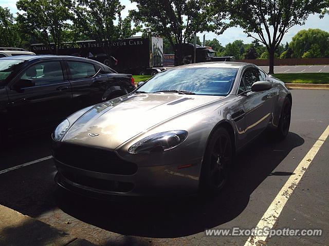 Aston Martin Vantage spotted in Plymouth, Michigan