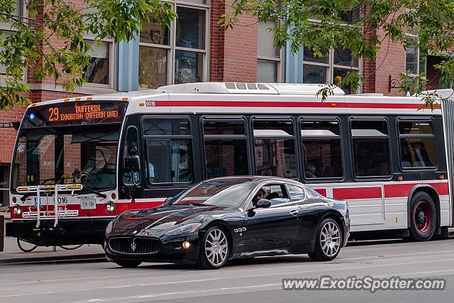 Maserati GranTurismo spotted in Toronto, Canada