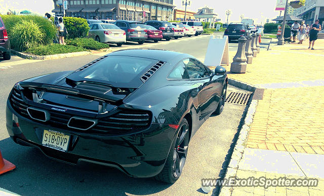 Mclaren MP4-12C spotted in Long branch, New Jersey