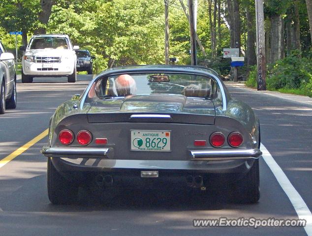 Ferrari 246 Dino spotted in Turbat's Creek, Maine