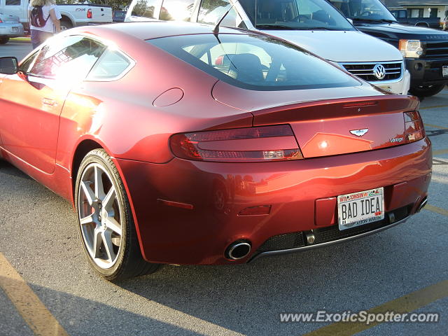 Aston Martin Vantage spotted in Egg Harbor, Wisconsin