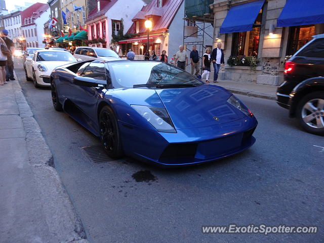 Lamborghini Murcielago spotted in Old Quebec, Canada