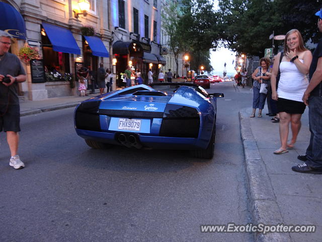 Lamborghini Murcielago spotted in Old Quebec, Canada