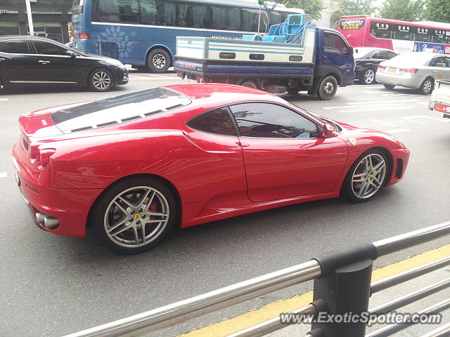 Ferrari F430 spotted in Seoul, South Korea