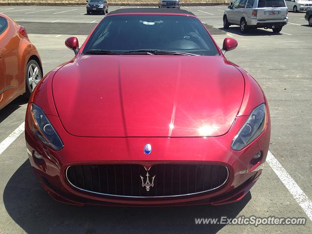Maserati GranCabrio spotted in American Fork, Utah