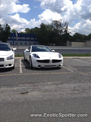 Fisker Karma spotted in Howell, New Jersey