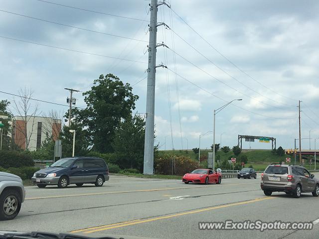 Ferrari F430 spotted in Pittsburgh, Pennsylvania