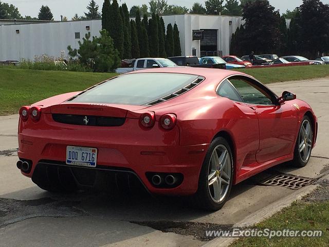 Ferrari F430 spotted in Wixom, Michigan