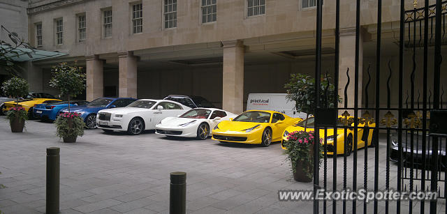 Lamborghini Aventador spotted in London, United Kingdom