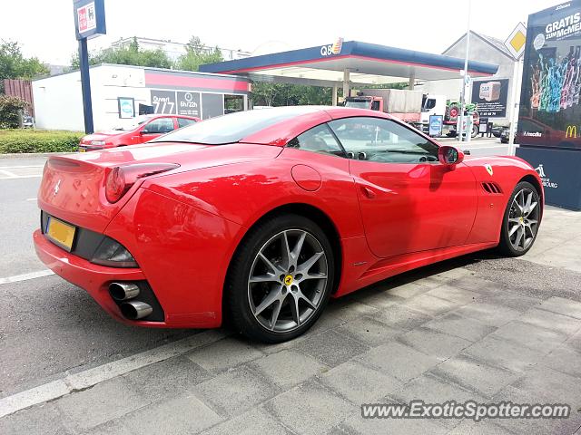 Ferrari California spotted in Luxembourg, Luxembourg