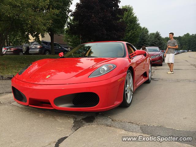 Ferrari F430 spotted in Wixom, Michigan