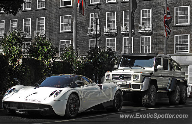 Mercedes SLS AMG spotted in London, United Kingdom