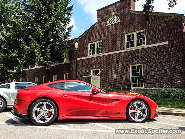 Ferrari F12 spotted in Saratoga, New York
