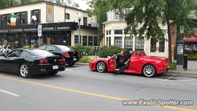 Ferrari 575M spotted in NOTL,On, Canada