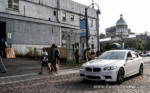 BMW M5 spotted in Montreal, Canada