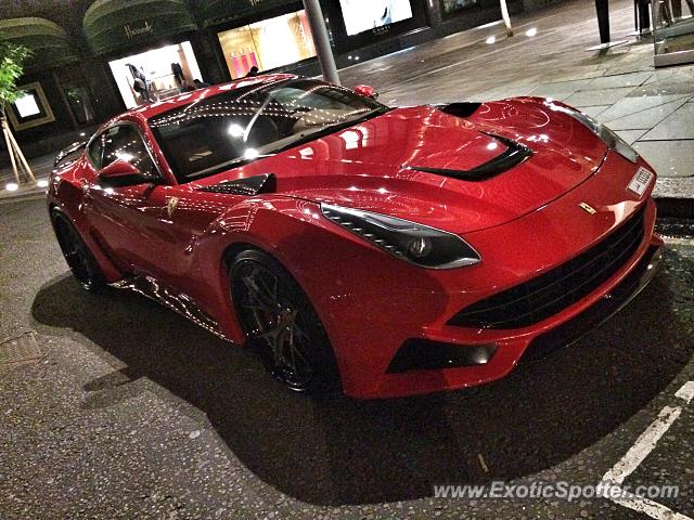 Ferrari F12 spotted in London, United Kingdom