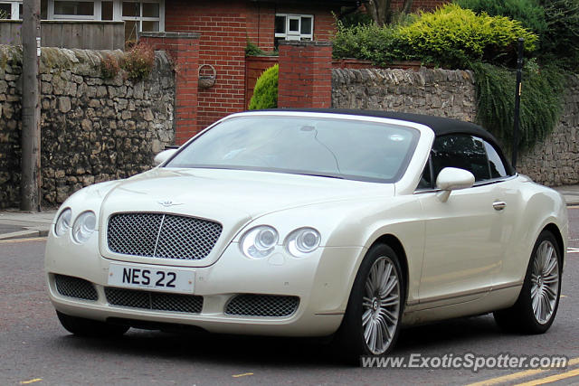 Bentley Continental spotted in Sunderland, United Kingdom