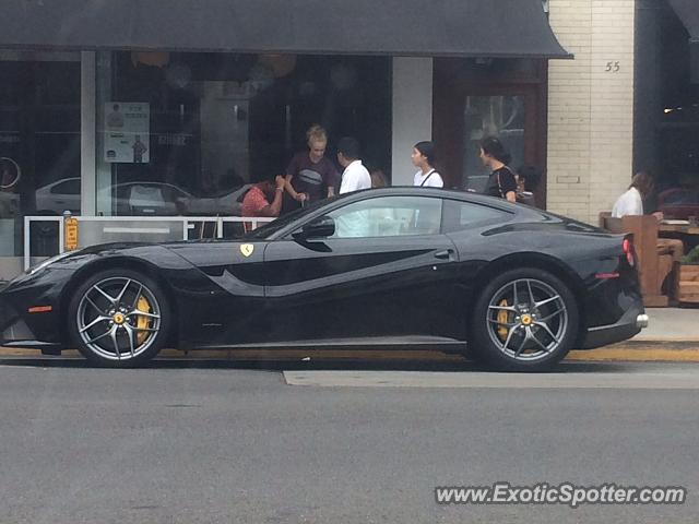 Ferrari F12 spotted in Pasadena, California
