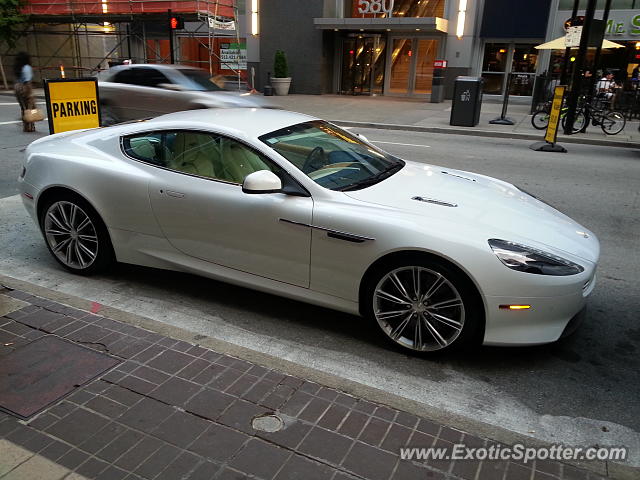 Aston Martin Virage spotted in Cincinnati, Ohio
