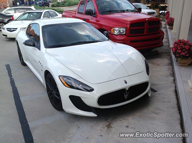 Maserati GranTurismo spotted in Knoxville, Tennessee