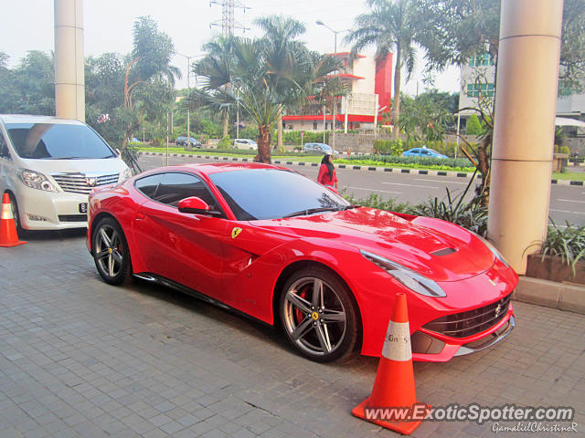 Ferrari F12 spotted in Jakarta, Indonesia