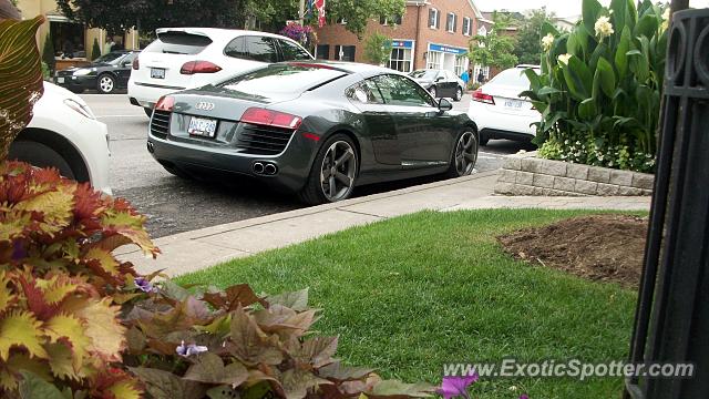 Audi R8 spotted in NOTL,On, Canada