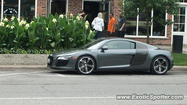 Audi R8 spotted in NOTL,On, Canada