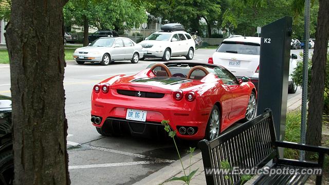 Ferrari F430 spotted in NOTL,On, Canada
