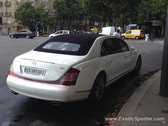 Mercedes Maybach spotted in Paris, France