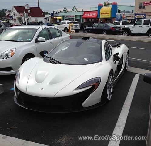 Mclaren P1 spotted in Ocean city, Maryland