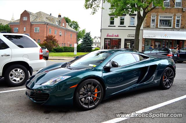 Mclaren MP4-12C spotted in Greenwich, Connecticut