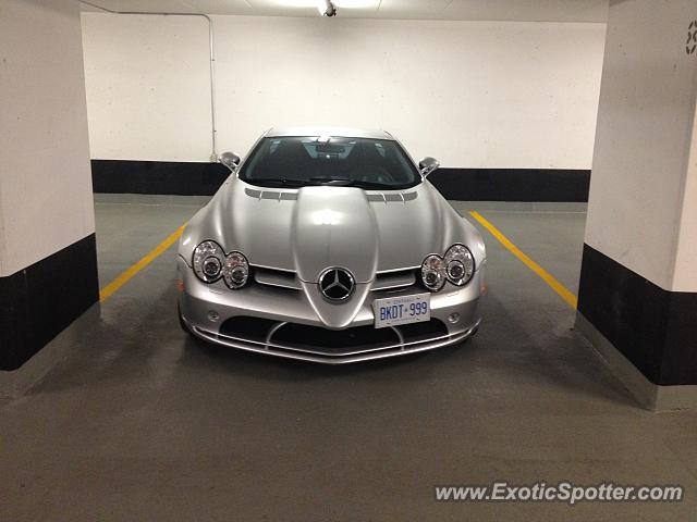 Mercedes SLR spotted in Toronto, Canada