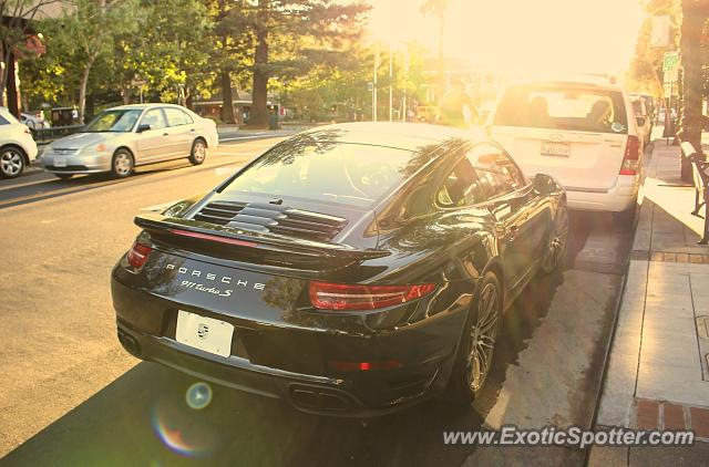 Porsche 911 Turbo spotted in Los Gatos, California