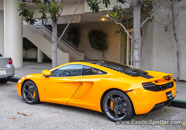 Mclaren MP4-12C spotted in Woodland Hills, California