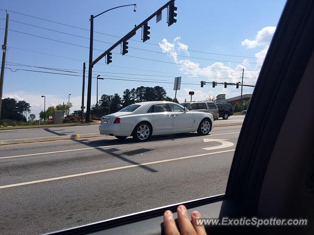 Rolls Royce Ghost spotted in Alpharetta, Georgia