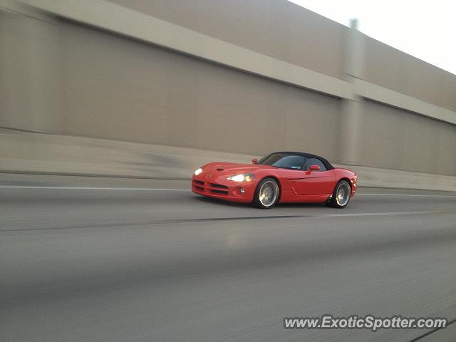 Dodge Viper spotted in Dallas, Texas