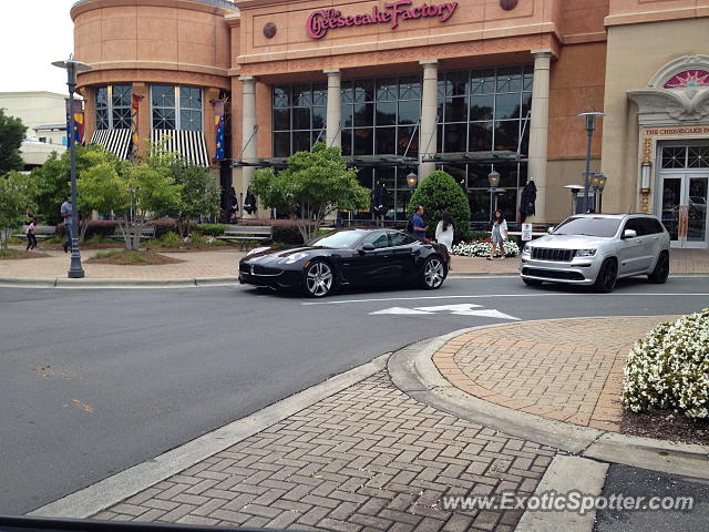 Fisker Karma spotted in Charlotte, North Carolina