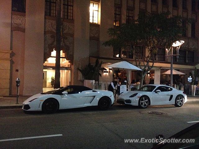 Lamborghini Gallardo spotted in Beverly Hills, California