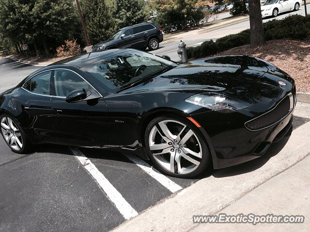 Fisker Karma spotted in Atlanta, Georgia