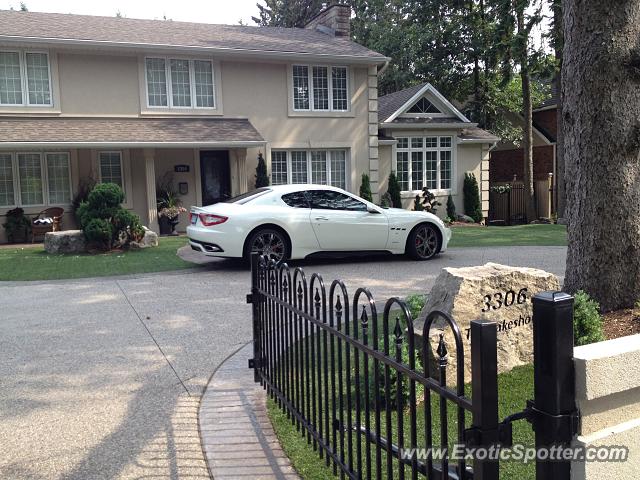 Maserati GranTurismo spotted in Burlington, Canada