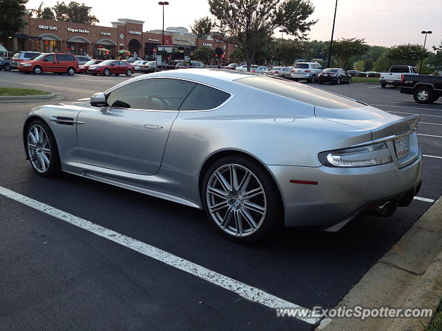 Aston Martin DBS spotted in Charlotte, North Carolina