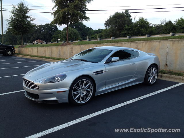 Aston Martin DBS spotted in Charlotte, North Carolina