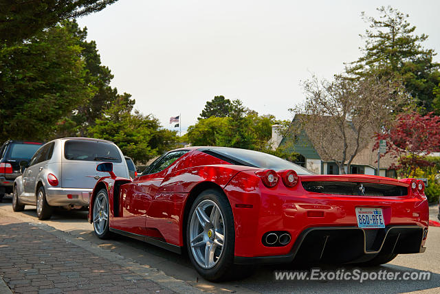 Ferrari Enzo spotted in Carmel, California