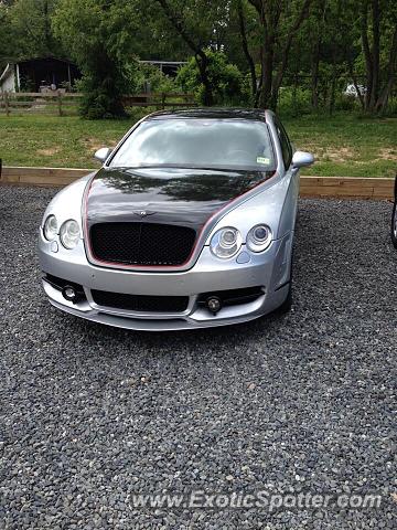Bentley Continental spotted in Howell, New Jersey