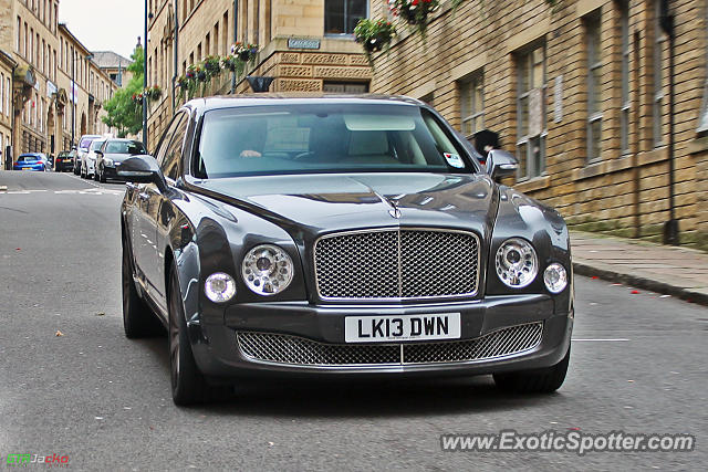Bentley Mulsanne spotted in Bradford, United Kingdom