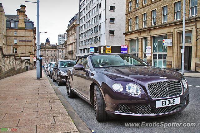 Bentley Continental spotted in Bradford, United Kingdom