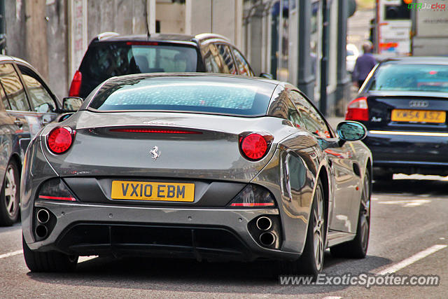 Ferrari California spotted in Bradford, United Kingdom